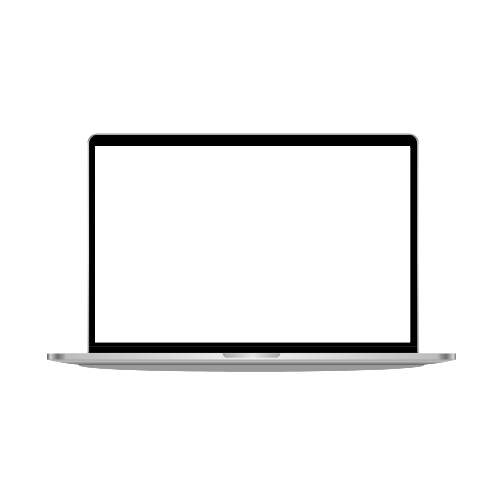 Laptop mockup